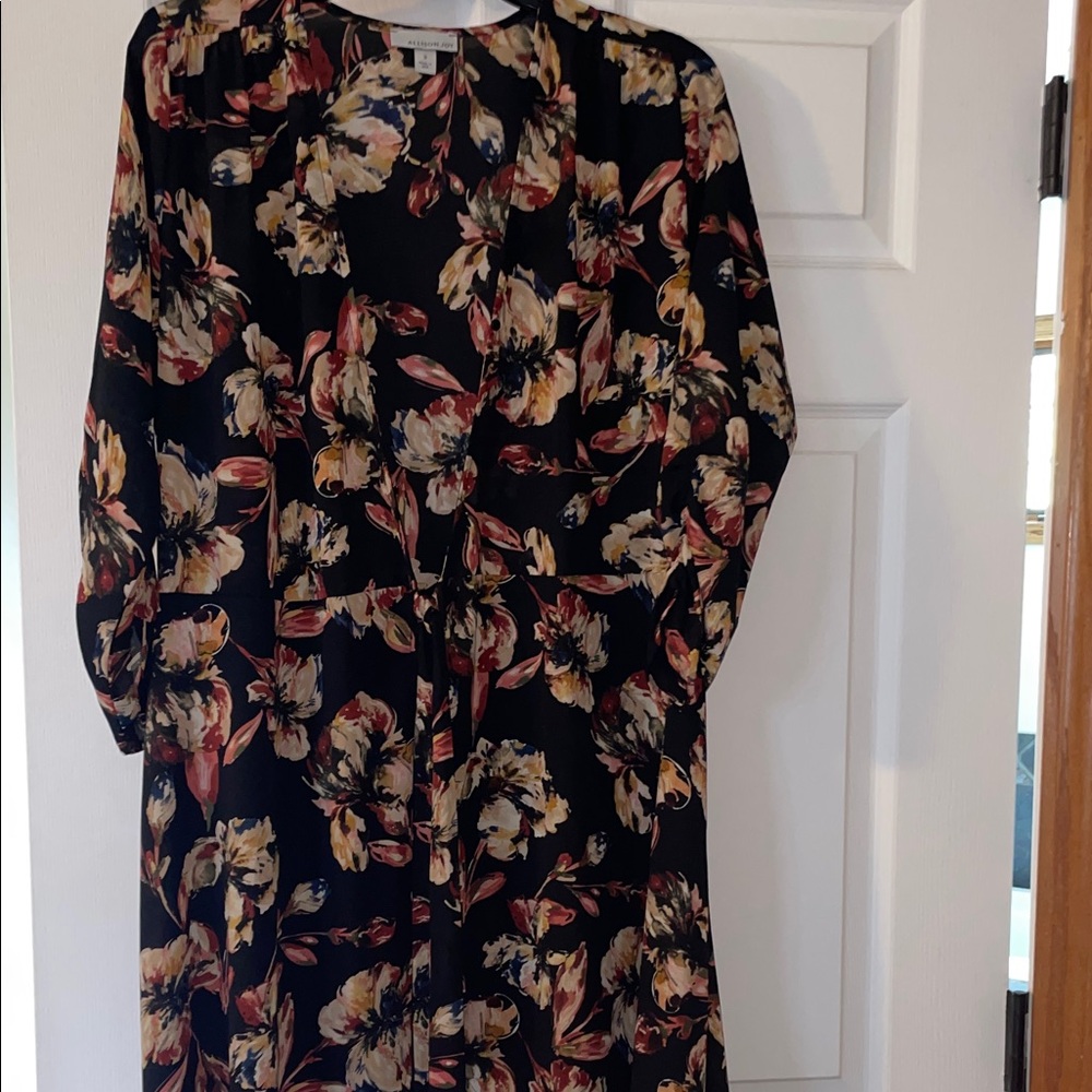 Allison Joy Floral Print Long Sleeve